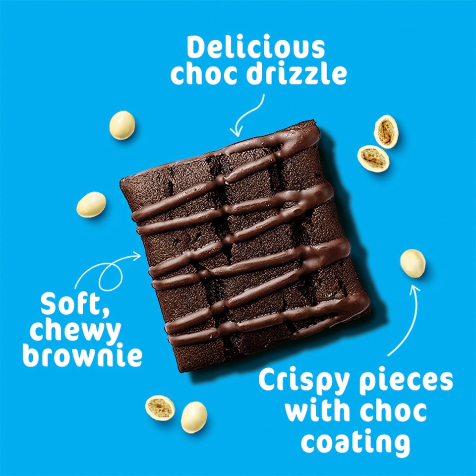 image 1 of Fibre One Snack Bars Crispy Chocolate Brownies 5X24g