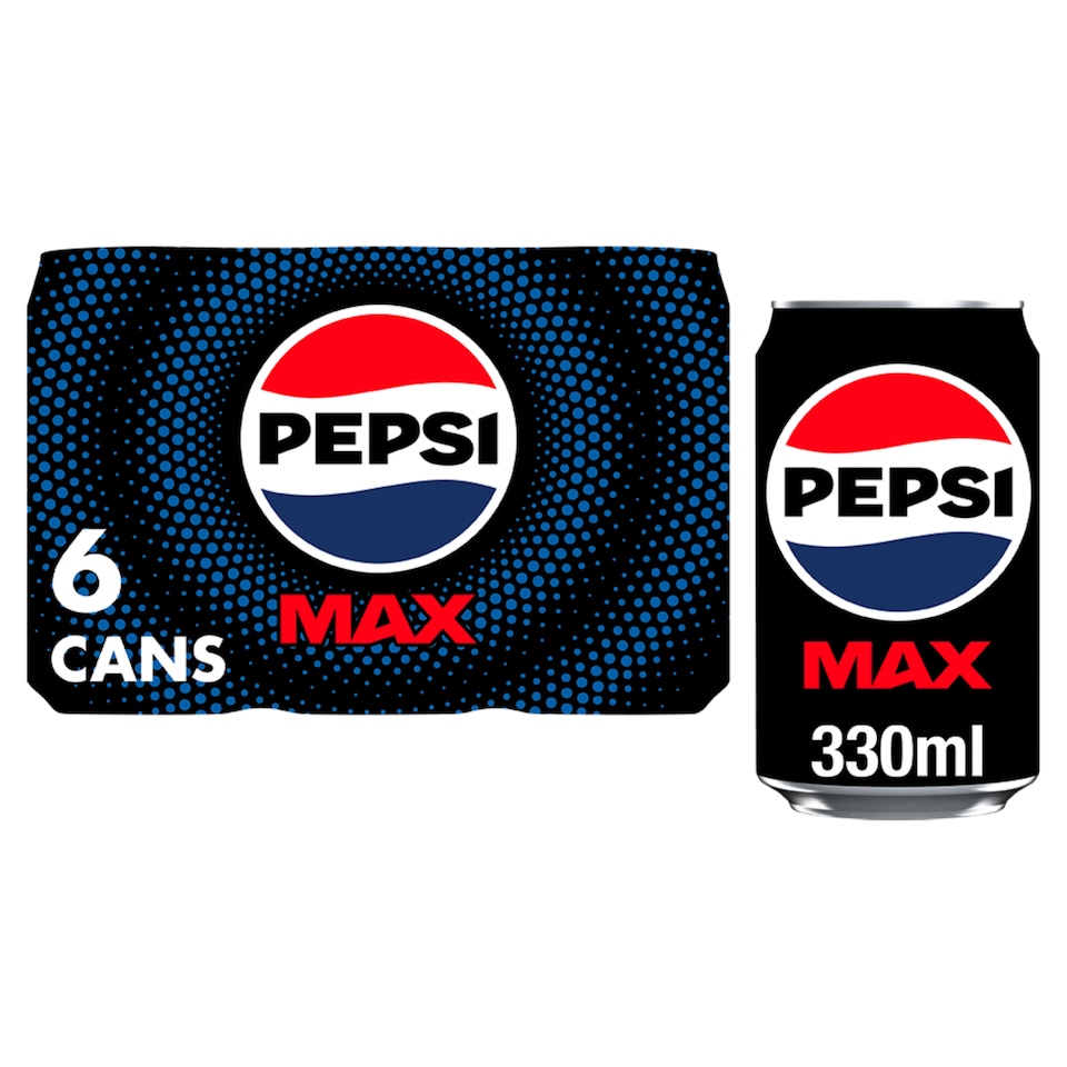 image 1 of Pepsi Max 6 X 330 Ml Pack