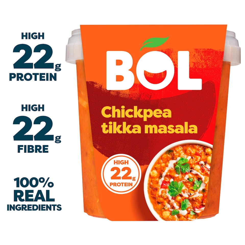 image 1 of BOL Chickpea Tikka Masala Power Pot 450g
