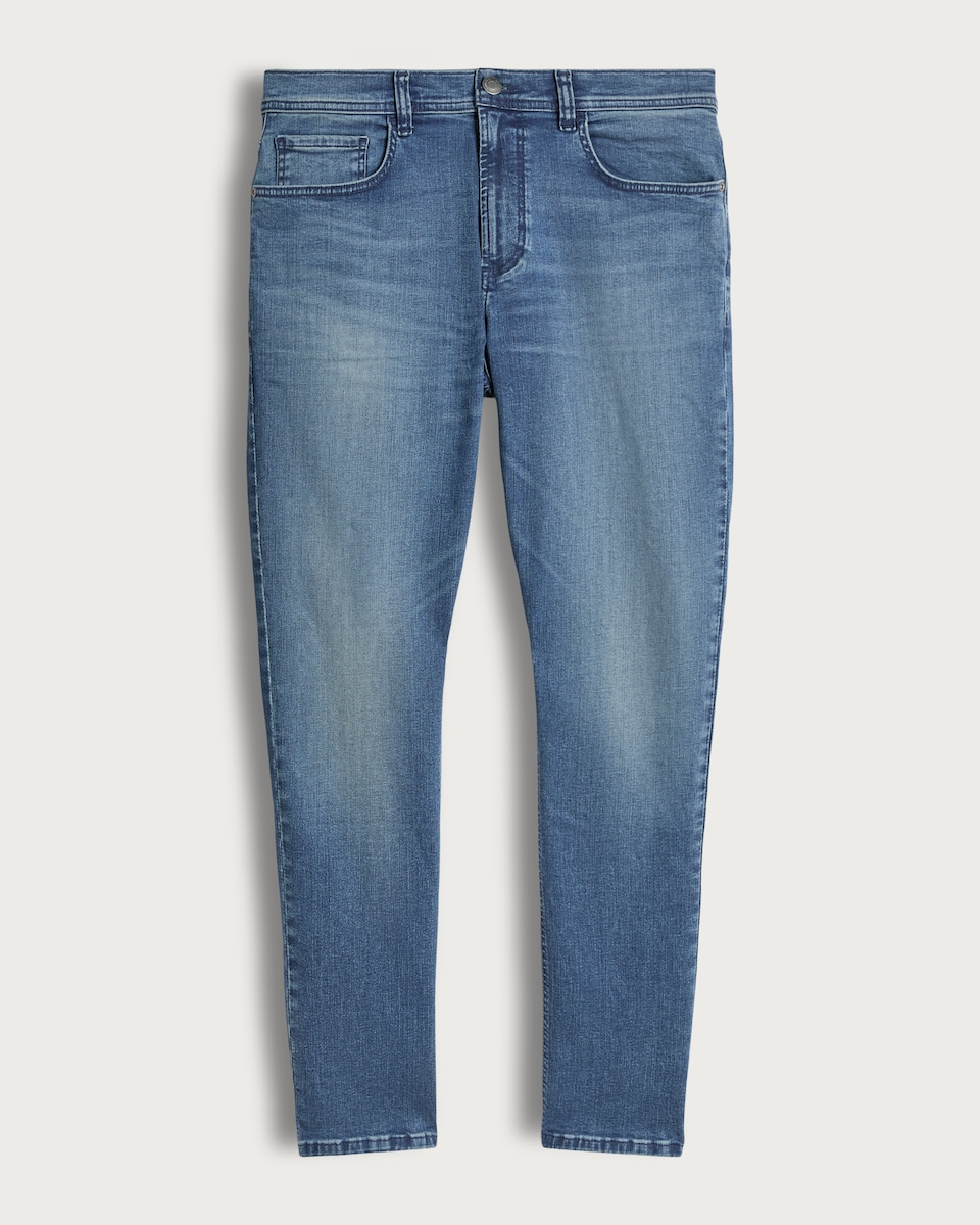 image 1 of F&F Slim Fit FREEF!T® Jeans in Blue