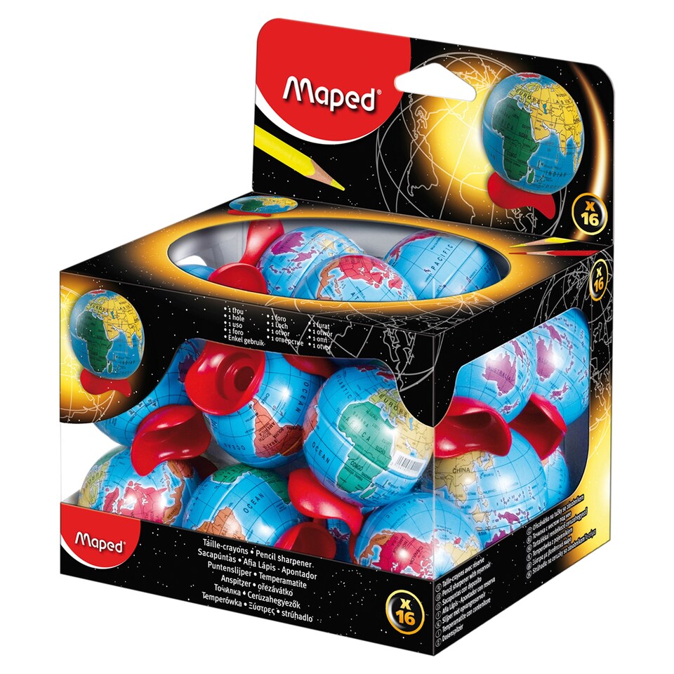 Maped Globe egylyukú, tartályos hegyező