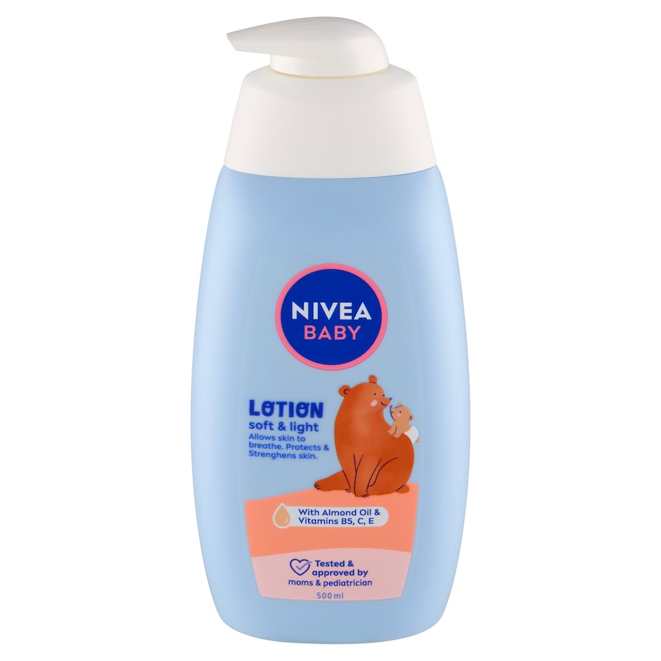 image 1 of Nivea Baby Light & Soft Body Lotion 500 ml