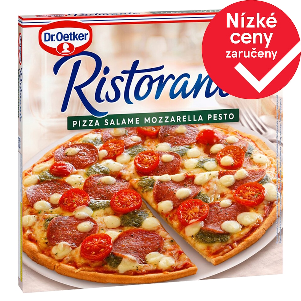 Dr. Oetker Ristorante Pizza Salame Mozzarella Pesto 360g