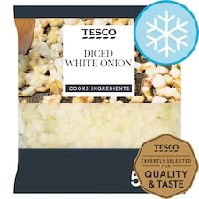 Tesco Frozen Diced Onions 500G