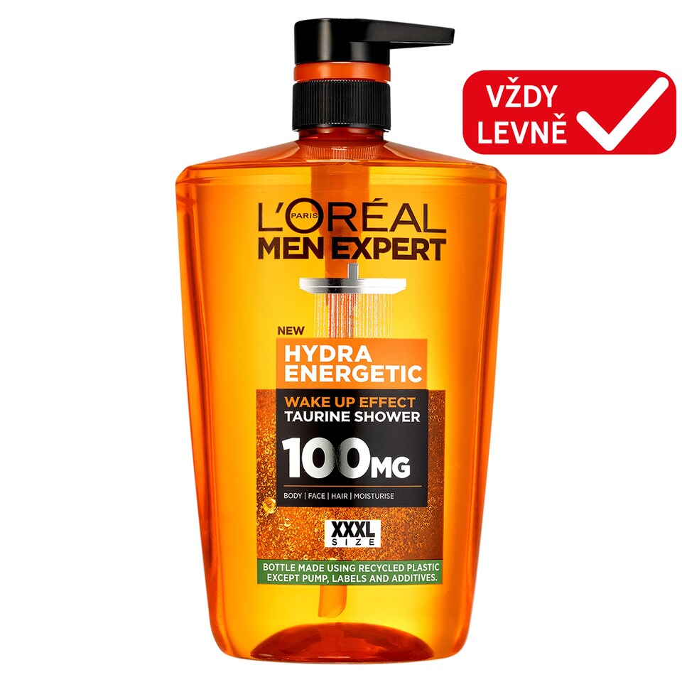 L'Oréal Paris Men Expert Hydra Energetic sprchový gel 1l