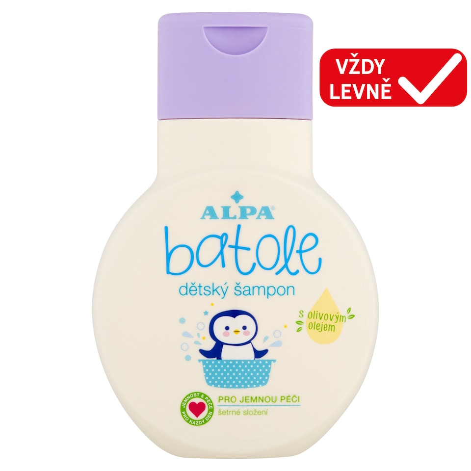 image 1 of Alpa Batole Children's Shampoo with Olive Oil 200ml