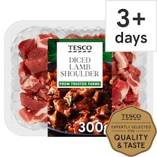 Tesco Diced Lamb Shoulder 300G