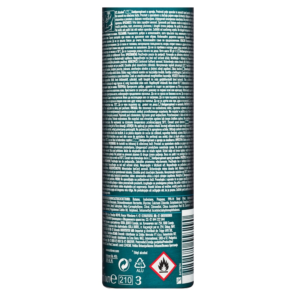 obrázok 1 z Rexona Men Advanced Protection Invisible Ice Fresh Antiperspirant sprej 150 ml