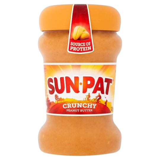 SUNPAT CRUNCHY PEANUT BUTTER 340G Tesco Groceries
