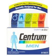 Centrum Men Multivitamins & Minerals Tablets 30s