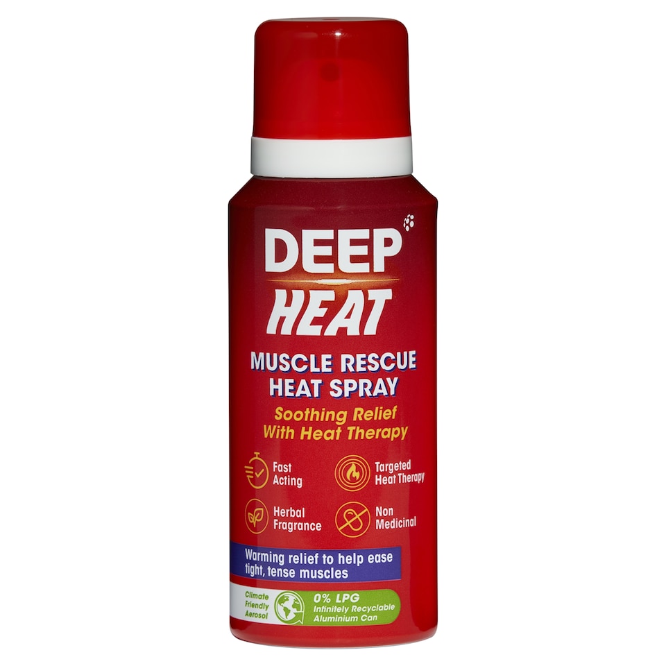 Deep Heat Muscle Rescue Heat Therapy Spray 72.5ml