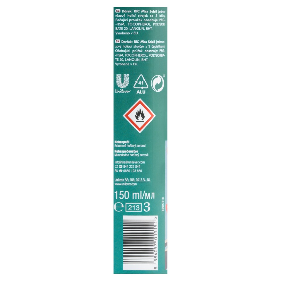 image 1 of Rexona Bright Bouquet Antiperspirant Spray for Women 150ml + Razor