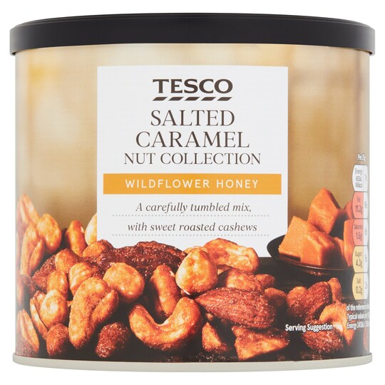 Tesco Salted Caramel Nut Collection 290G Tesco Groceries