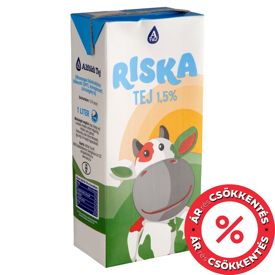 Riska UHT Low-Fat Milk 1,5% 1 l
