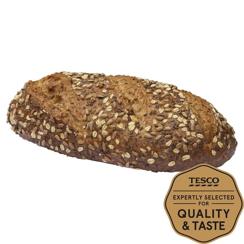 Tesco Seeded Multigrain Bloomer Tesco Groceries