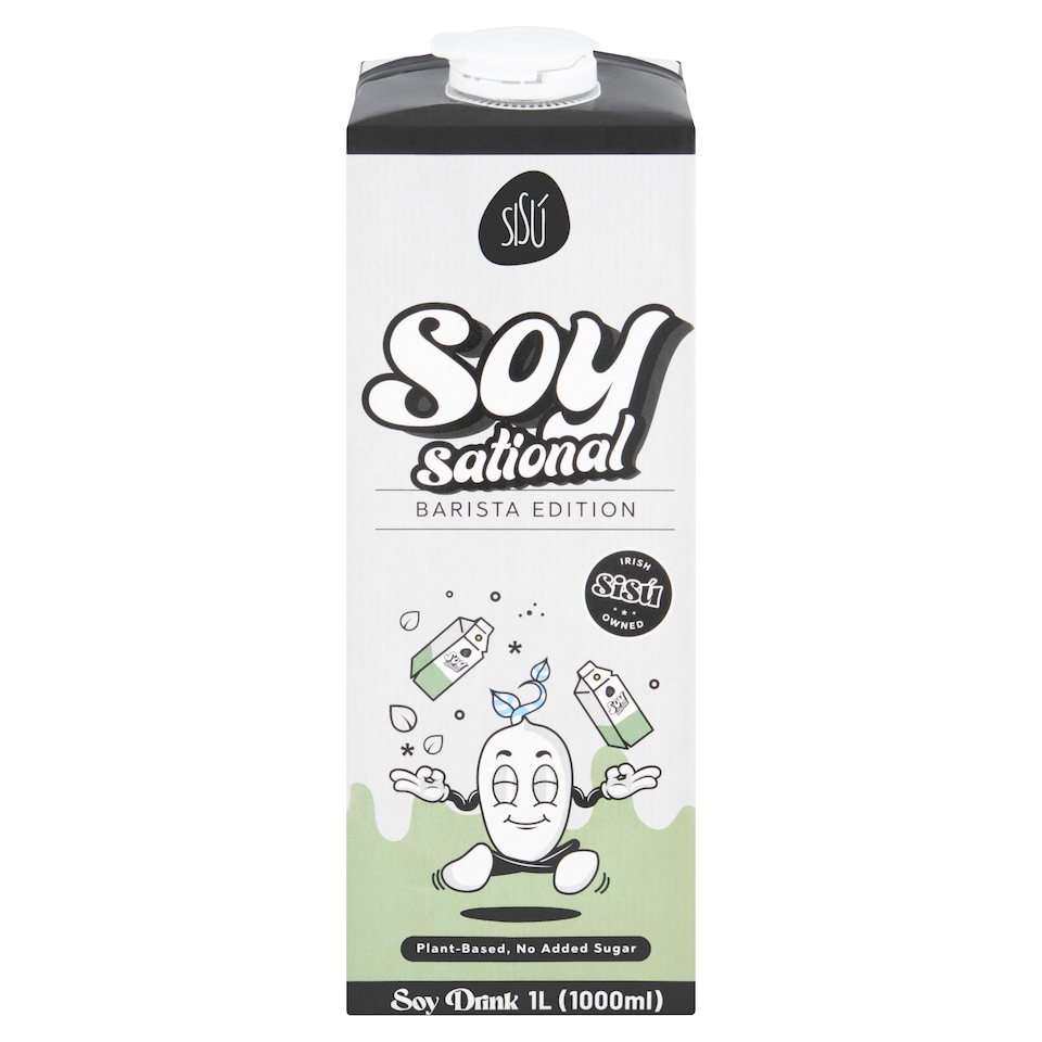 SiSú Soy-Sational Barista Edition Soy Drink 1L
