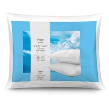 Tesco Soft Touch Pillow 2 Pack (Firm)