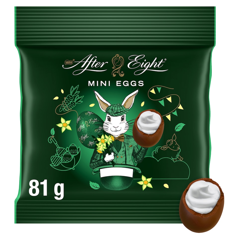 image 1 of After Eight Dark Mint Chocolate Mini Eggs 81G
