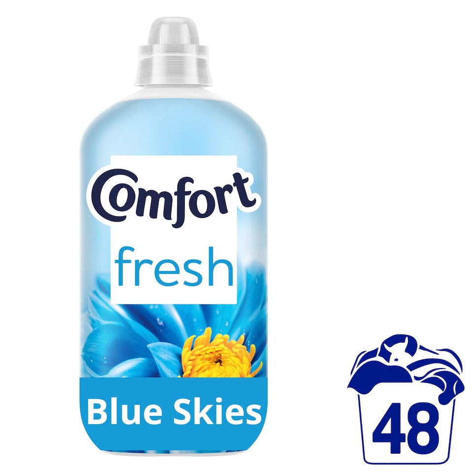 image 1 of Comfort Blue Skies Fabric Conditioner 48 Washes 1440Ml