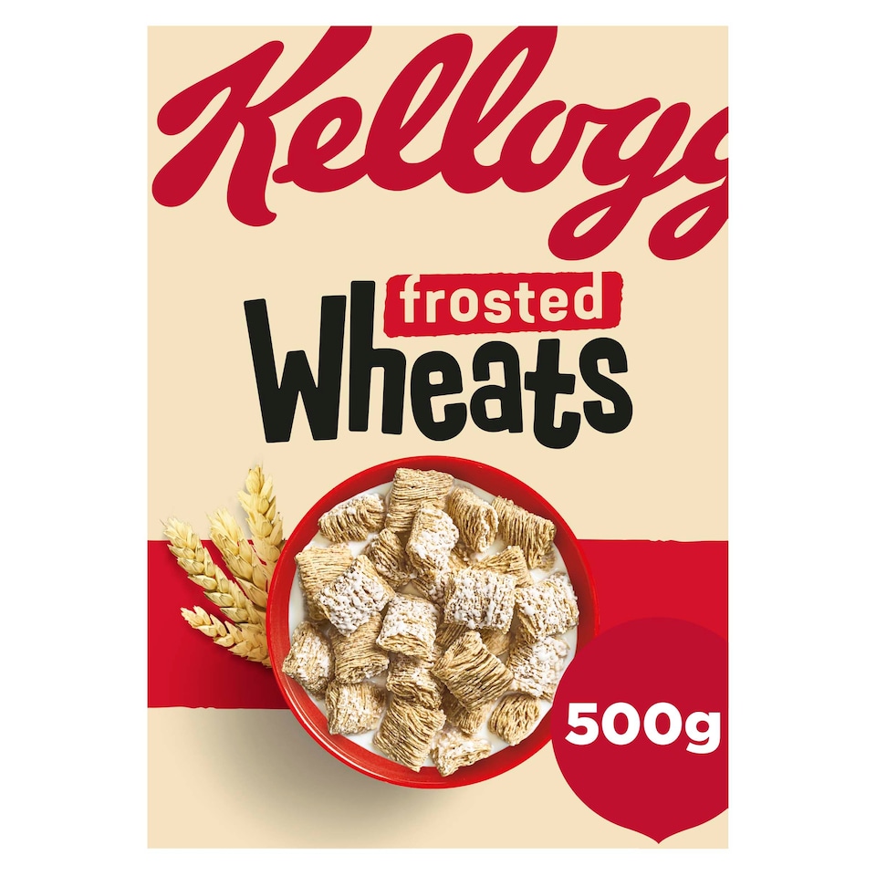 image 1 of Kellogg's Wheats Frosted Breakfast Cereal 500g