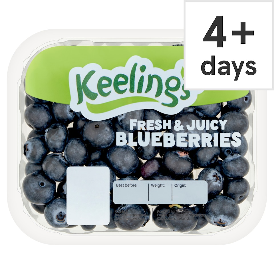 Keelings Blueberries 165g