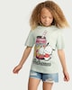 image 2 of Pochacco Pure Cotton T-Shirt in Green