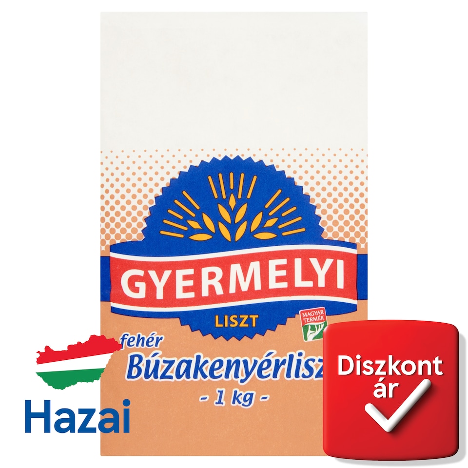 Gyermelyi fehér búzakenyérliszt BL 80 1 kg