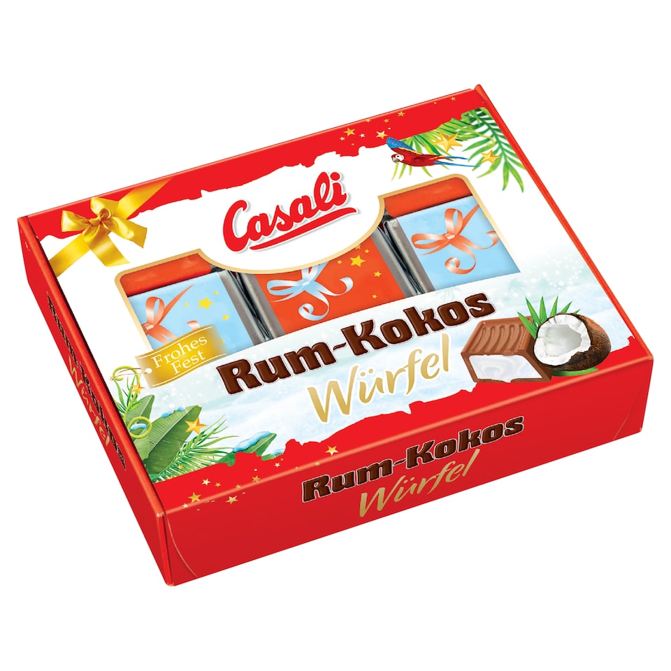 Casali Milk Chocolate Filled with Alcoholic Coconut Cream and Chocolate 115 g