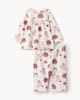 image 2 of F&F Baby Pure Cotton Pumpkin Pyjama Set in Pink