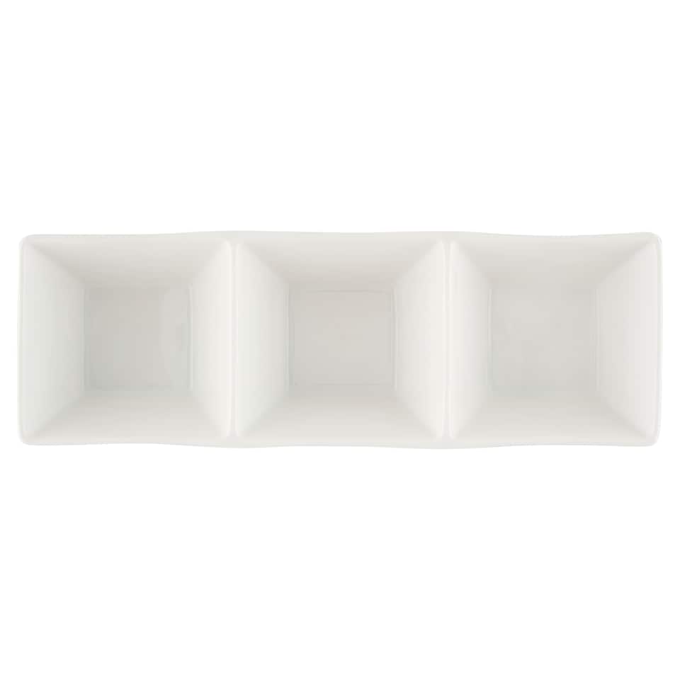 Obrázek 1 pro produkt F&F Home 3-dílná porcelánová servírovací mísa bílá