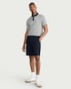 image 2 of F&F Modal Rich Textured Polo Shirt in Navy