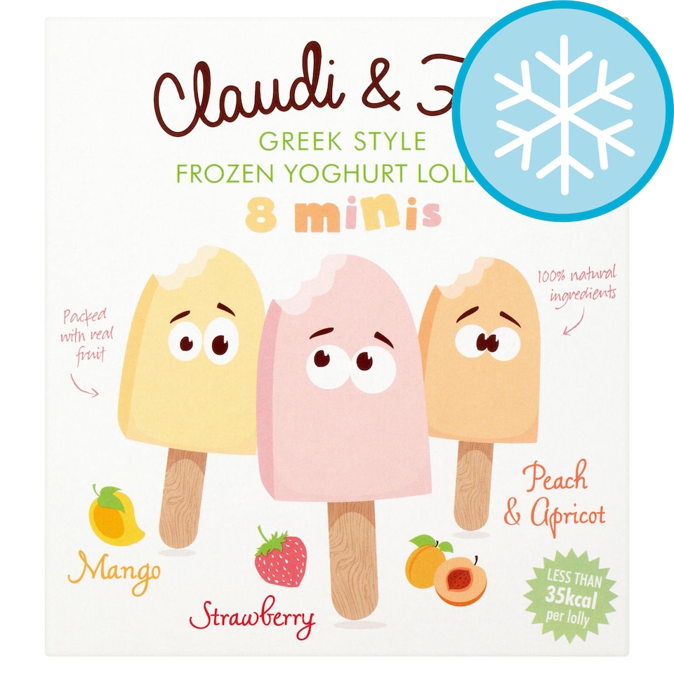 image 1 of Claudi & Fin Mini Yog Lollies 8 x 30ml
