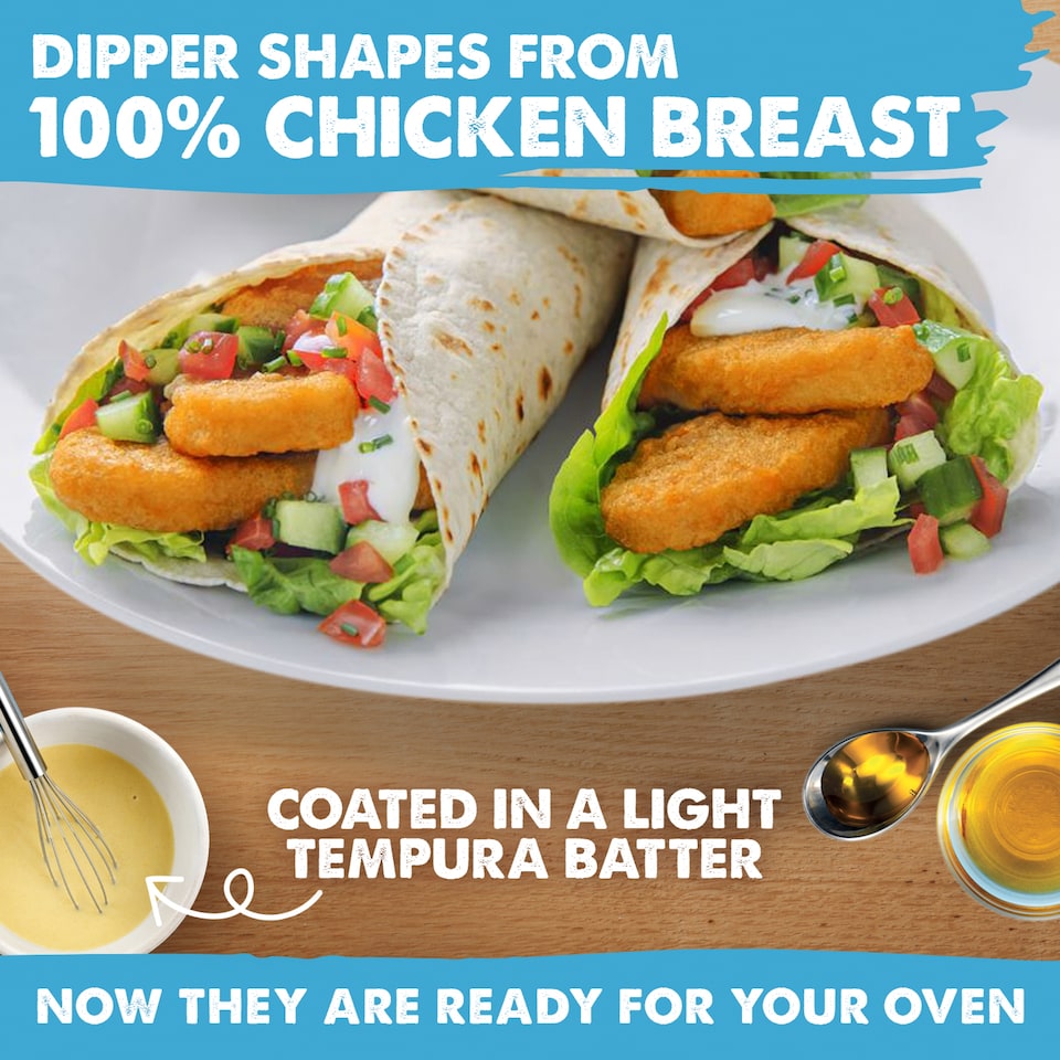 image 1 of Birds Eye Chicken Dippers 22 Pack 403g