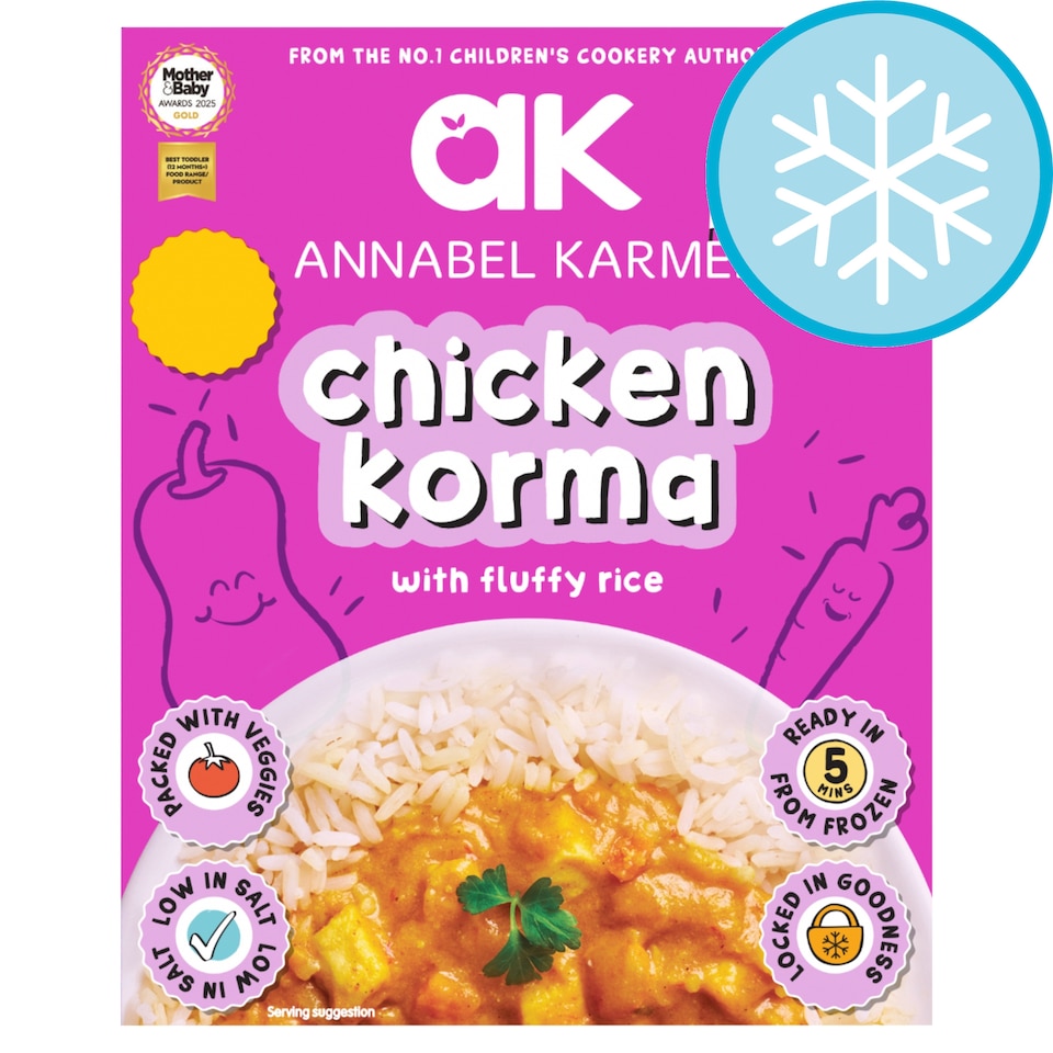 image 1 of Annabel Karmel Chicken Korma with Fluffy Rice 200g