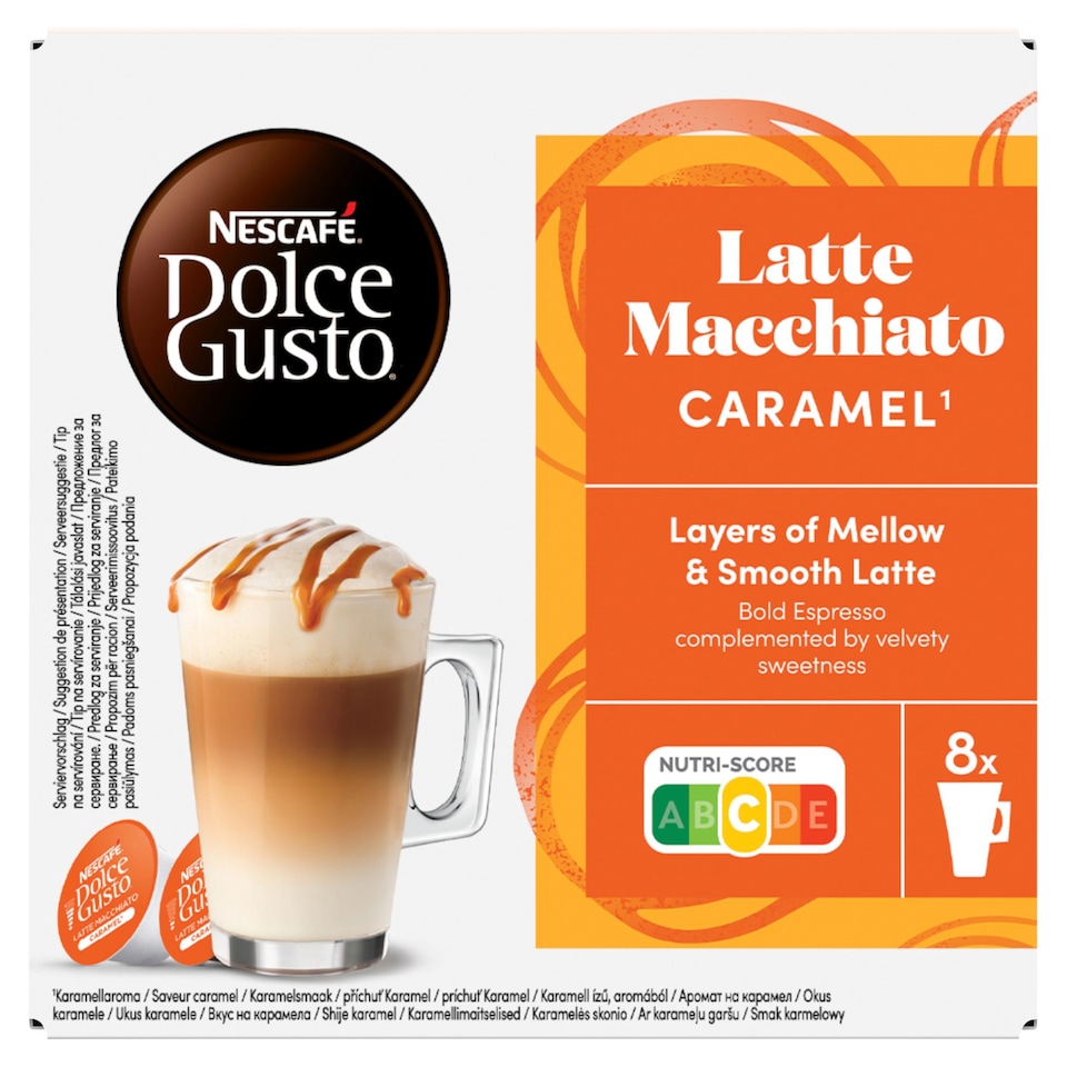 image 1 of NESCAFÉ® Dolce Gusto® Latte Macchiato Caramel - Coffee in Capsules - 16 ks