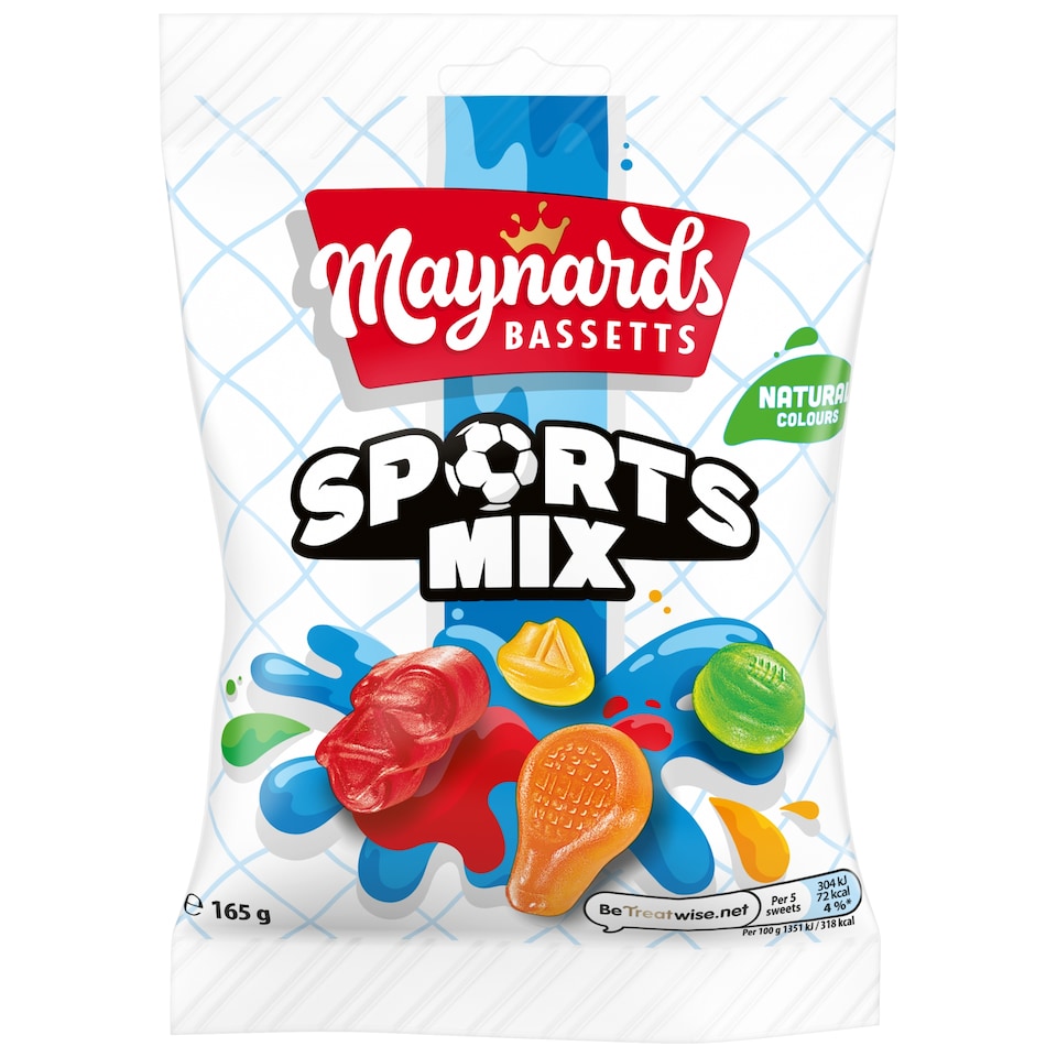 Maynards Bassetts Sports Mix Sweets Bag 165g