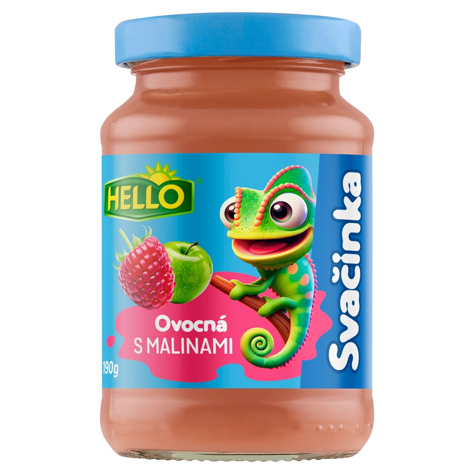 Hello Fruit Snack with Raspberries 190g