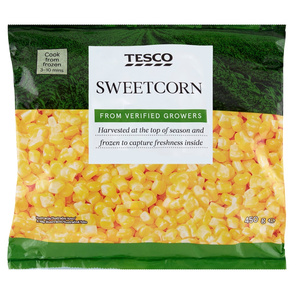 Tesco gyorsfagyasztott csemegekukorica 450 g