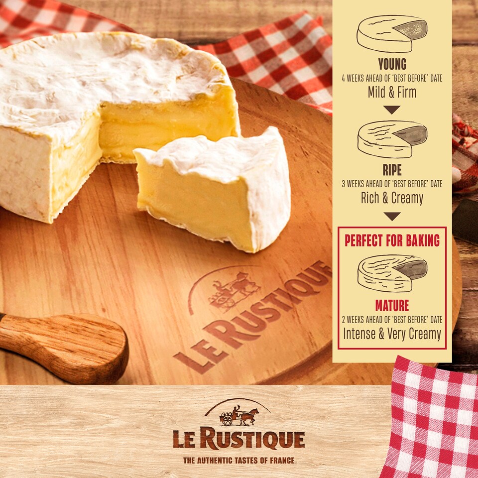 image 1 of Le Rustique Pasteurised Camembert 250G