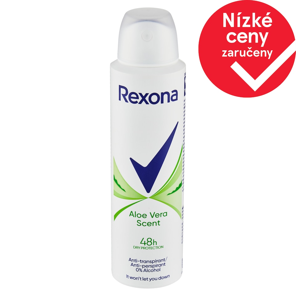 Obrázek 1 pro produkt Rexona Aloe Vera antiperspirant sprej 150ml