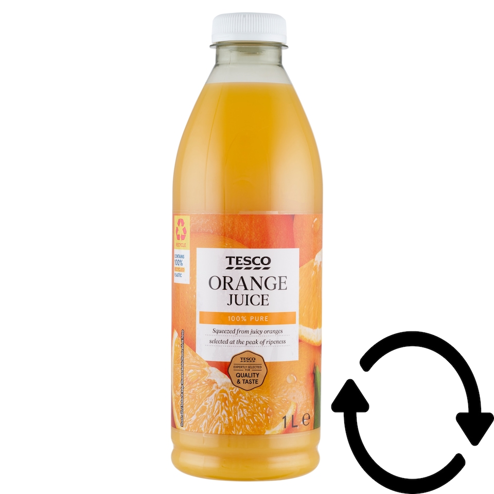 Tesco 100% Narancslé 1 l