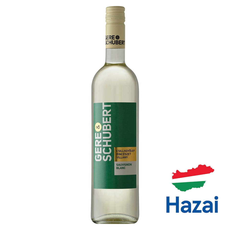Gere - Schubert Sauvignon Blanc száraz fehérbor 11,5% 0,75 l