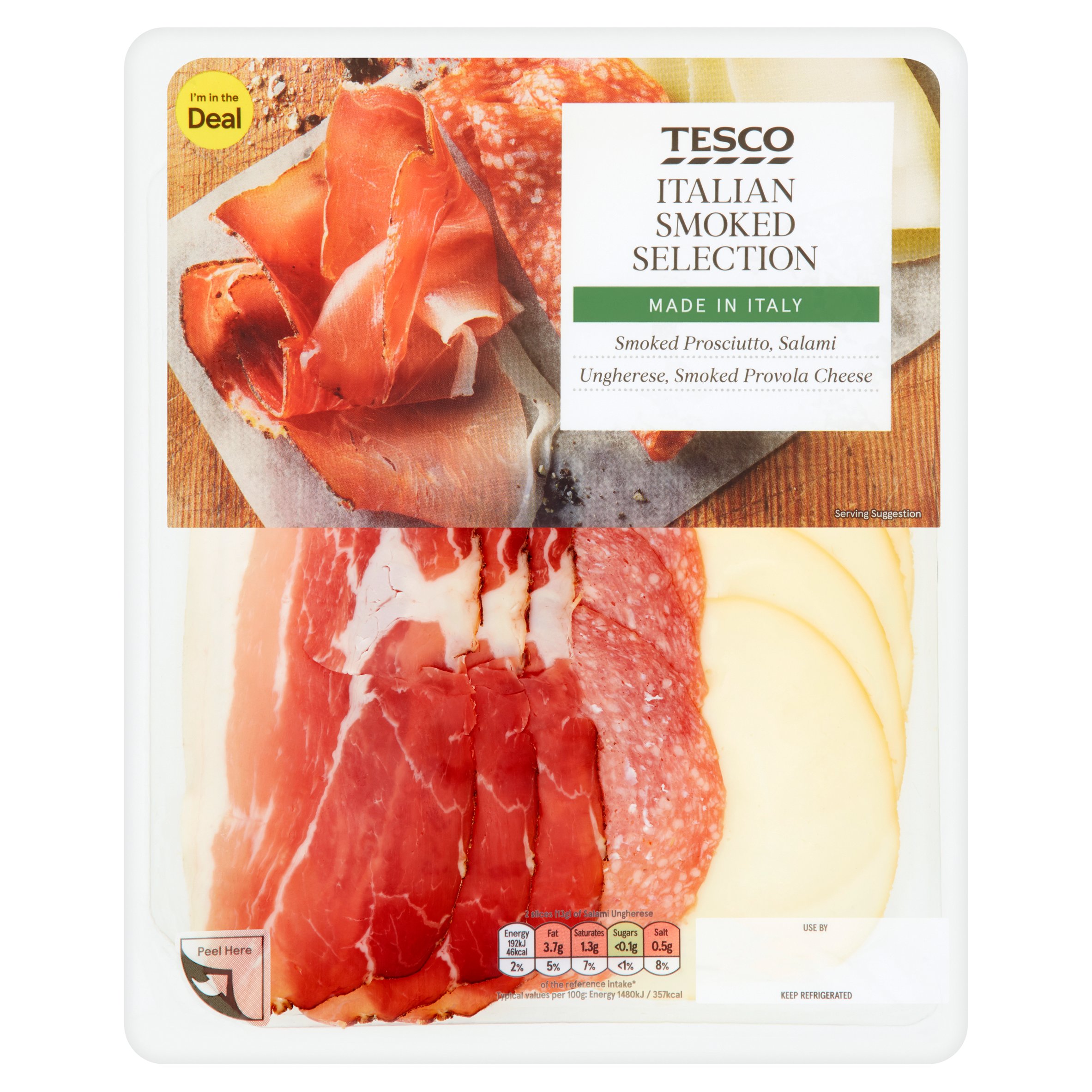 Tesco Italian Inspired Smoked Selection 120G