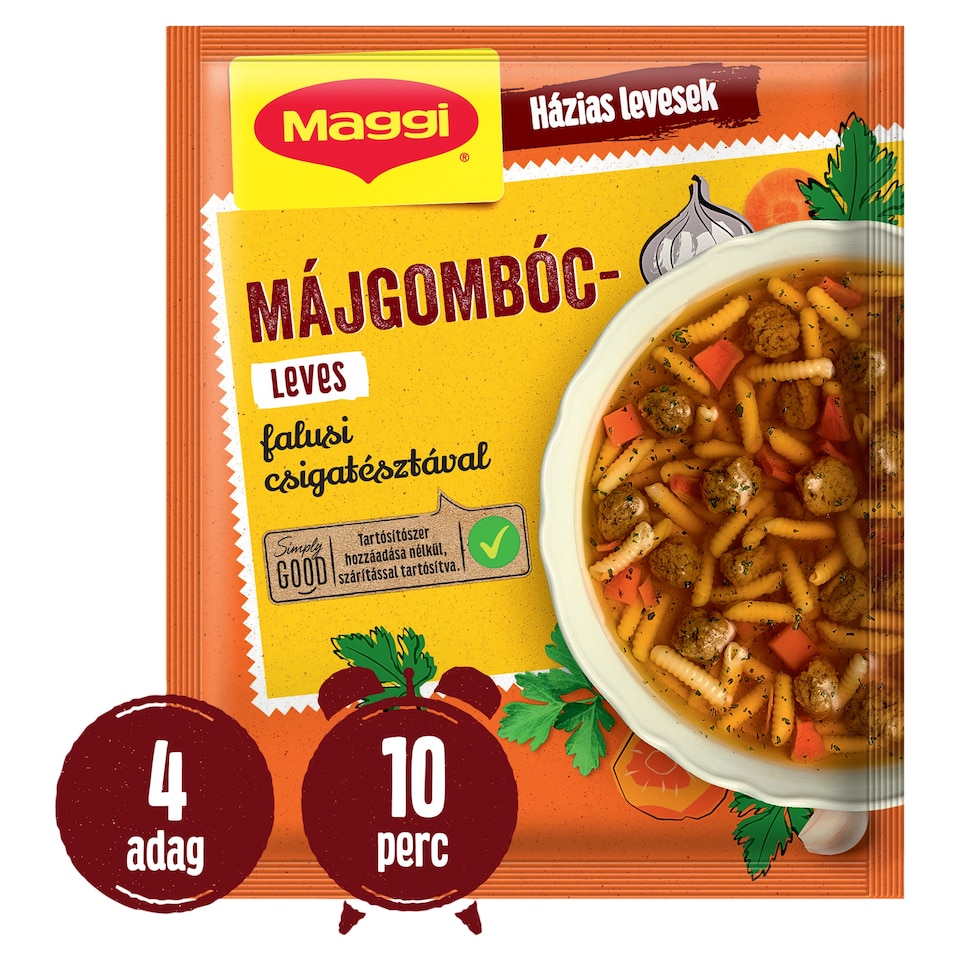 Maggi májgombócleves falusi csigatésztával 60 g