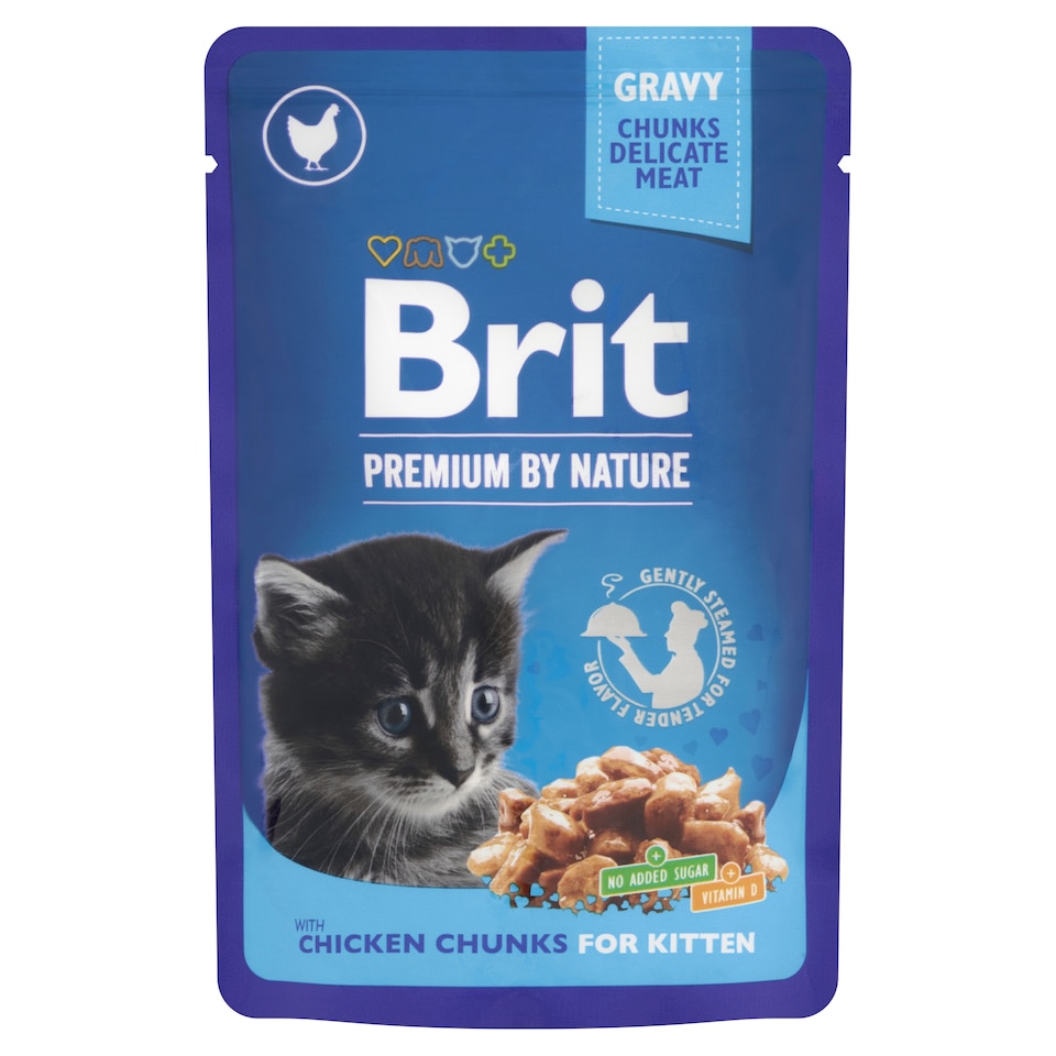 image 1 of Brit Premium by Nature with Chicken Chunks 100g