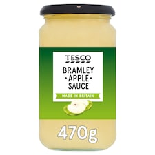 Tesco Bramley Apple Sauce 470G