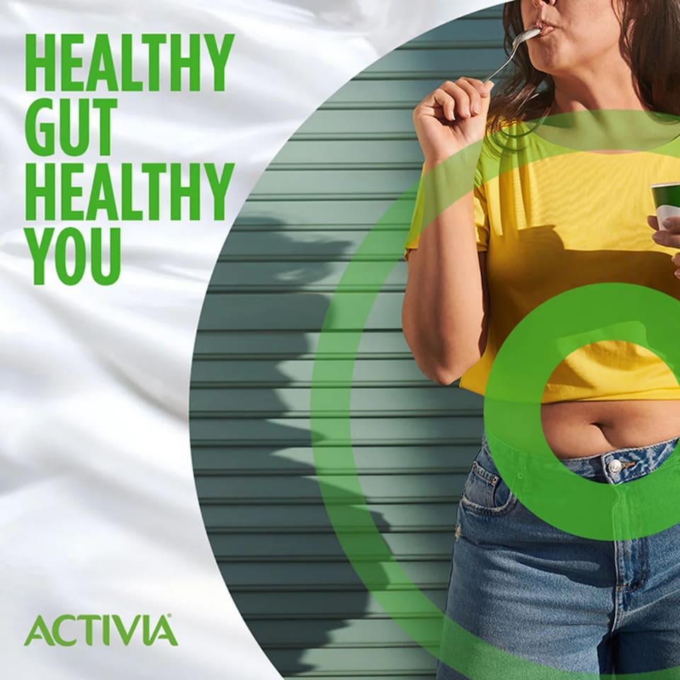 image 1 of Activia Gut Health Fusion Yoghurt - Prune 4x120g
