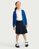 image 2 of F&F School Girls 2-Pack Pleated Kilt Skirts in Navy