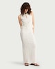 image 1 of F&F Textured Split Hem Co-ord Maxi Skirt in Cream