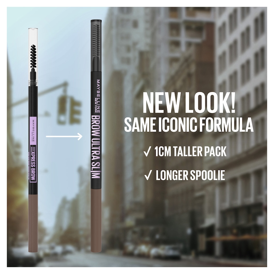 image 1 of Maybelline Brow Ultra Slim Black